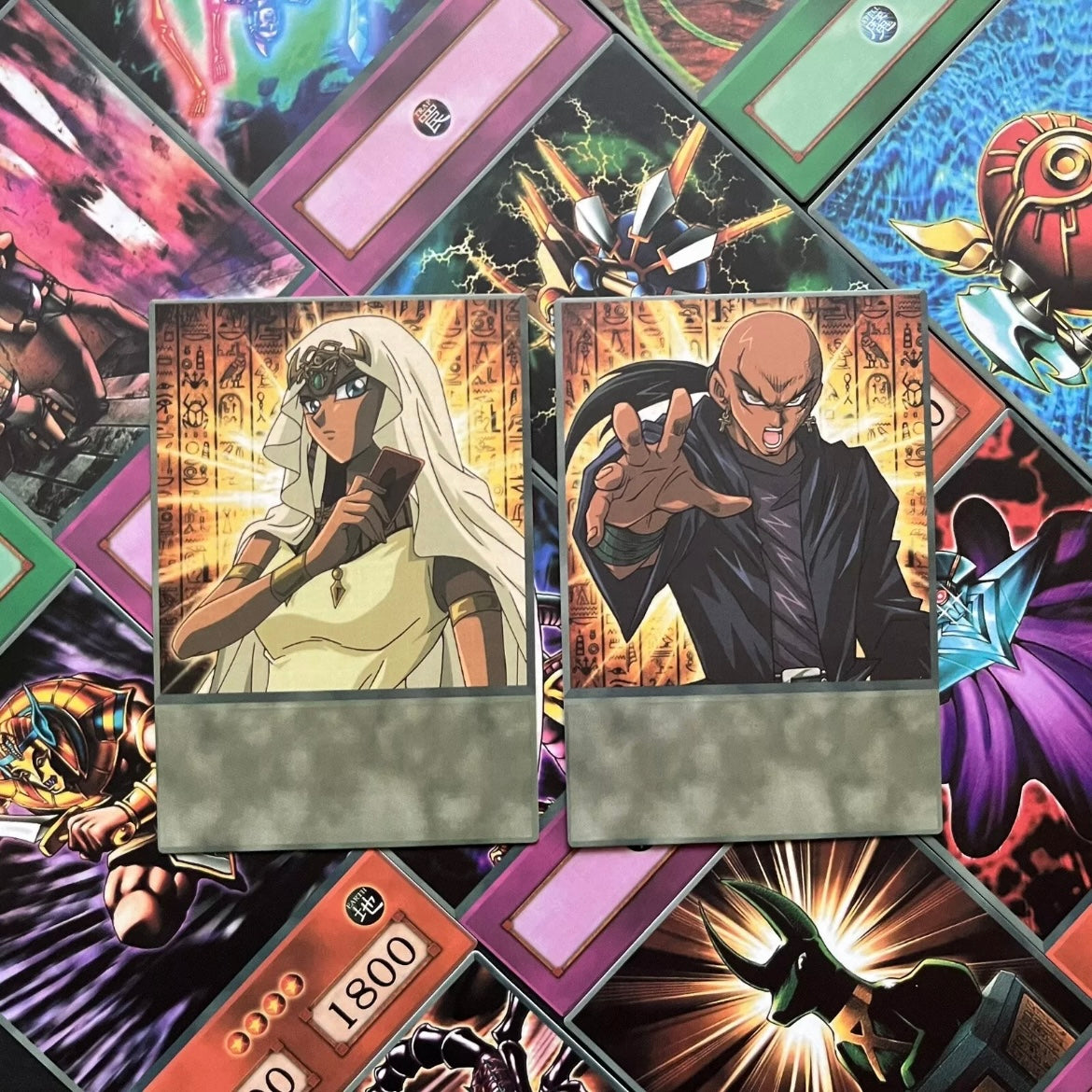 Ishizu & Odion Ishtar - Anime Style 18 Card Set for Yugioh!