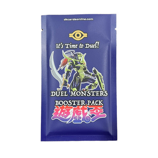 Duel Monsters Anime Style Card Booster Pack for Yugioh! (5 Random Cards)